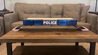 Woodway Engineering Whelen Light Bar Merseyside UK Police 9m edge led retrofit freedom justice [upl. by Conard]