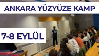 ANKARA YÜZYÜZE KAMP  78 EYLÜL LimitTürev [upl. by Fretwell]