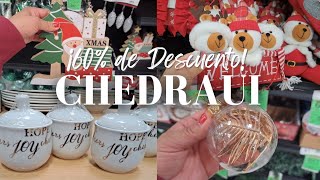 🎅¡Recorrido CHEDRAUI  Liquidación 60 de descuento en Decoración NAVIDEÑA🎁✨️❄️ [upl. by Atsilac]