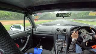 Brands hatch track day with MX5 [upl. by Nnaer]