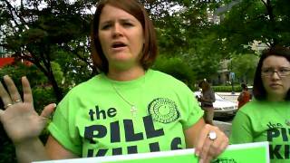 Argument with Antibirth control protesters outside an Abortion clinic [upl. by Ferd]