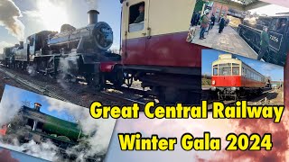 Great Central Railway  Winter Gala 2024 [upl. by Nahsar227]