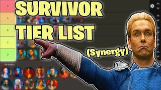 The 2024 DBD Survivor Tier List for MAXIMUM Perk Synergy [upl. by Nylzzaj]