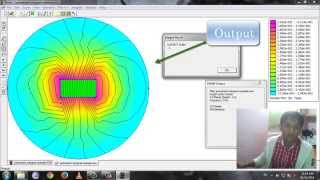 FEMM Permanent Magnet Example [upl. by Norrie]