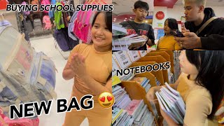 Back to School BUYING CHLOE’S SCHOOL SUPPLIES 2023  Grae and Chloe [upl. by Hinkel]