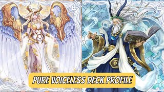 YGO 2x Locals Winning Pure Voiceless Voice Deck Profile March 2024 Format [upl. by Alek]