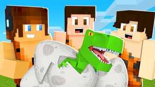 CRIAMOS O PRIMEIRO DINOSSAURO   Minecraft Dinossauros 13 [upl. by Allehcim789]