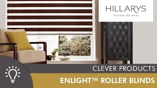 Hillarys Day and Night Enlight Roller Blinds [upl. by Ayahs155]