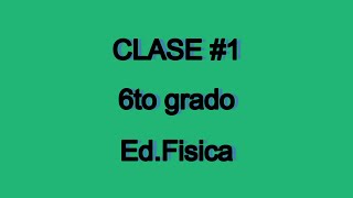 Clase 1 sexto grado [upl. by Bab662]