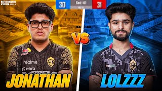 JONATHANGAMINGYT vs LoLzZzGaming INTENSE 2V2 TDM MATCH  BGMI HIGHLIGHT [upl. by Accalia]