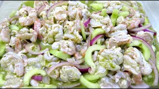 DELICIOSO AGUACHILE VERDE DE CAMARON  FACIL RECETA  CocinablogOficial [upl. by Egres]