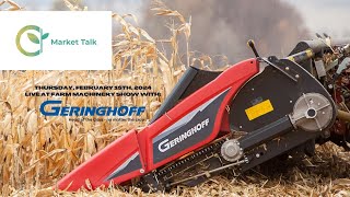 Live with Geringhoff at National Farm Machinery Show 2024 [upl. by Ahsiekat]