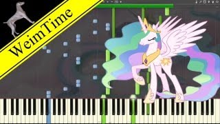 Celestias Ballad  Synthesia HD [upl. by Havelock461]