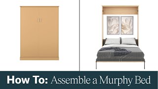 How To Assemble a Murphy Bed  Twin Queen King Size  2024 Murphy Door® [upl. by Dorren]