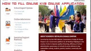 edit kv school admission  edit kv online application [upl. by Dione]