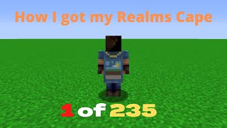 How I got my Realms Cape [upl. by Iramat]