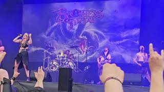 Brothers of Metal  Yggdrasil Live  Tuska festival Helsinki Finland 30062024 [upl. by Lothaire740]