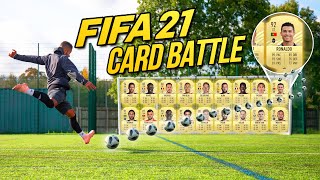 EXTREME FIFA ULTIMATE TEAM CARD BATTLE  FIFA 21  BILLY Vs JEZZA 🔥🔥🔥 [upl. by Eimmak]