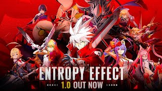 BlazBlue Entropy Effect  Official v10 Gameplay Launch Trailer [upl. by Orson]