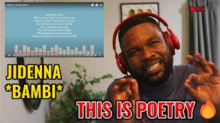 REACTION  Jidenna  BAMBI 🔥🔥🔥 [upl. by Enilrad656]