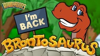 Brontosaurus is Back  Dinosaur Songs from Dinostory  Dinosaur Videos by Howdytoons [upl. by Reg]