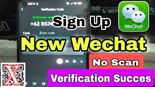 CARA DAFTAR WECHAT TERBARU  SIGN UP WECHAT Trick registration 2024 [upl. by Vasya]