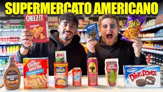 PROVIAMO TUTTI I PRODOTTI DEL SUPERMERCATO AMERICANO DI MILANO  QUESTO CETRIOLO È TROPPO PICCANTE [upl. by Airak]