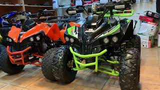 Unboxing Atv 125 cc Kxd ProS Lemon [upl. by Fattal921]