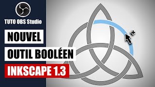 Tuto inkscape  nouvel outil booléen v13 [upl. by Neehsas]