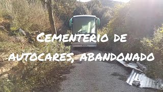 Cementerio de autocares abandonado Caturbex Urbex Cataluña España [upl. by Ridglee]