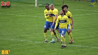 Fc SochauxMontbéliard  Besançon Football  découvrez le résumé National 3 [upl. by Dreddy]