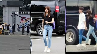 BLACKPINK Lisa Seen Outside Korea Military for Filming Real Men 3 [upl. by Kutzenco]