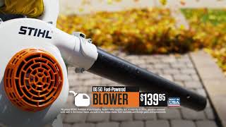 stihl blower BG50 BGA45 30sec [upl. by Smukler242]