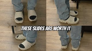 Crocs Echo Slide Stucco Review [upl. by Nobie]