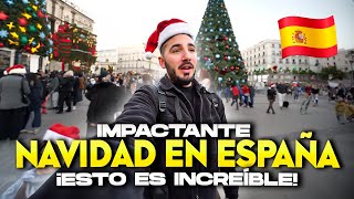 🇪🇸🔥 ASÍ REACCIONAN LOS CUBANOS A LA NAVIDAD EN ESPAÑA ¡POR PRIMERA VEZ No me lo creo [upl. by Uyr]