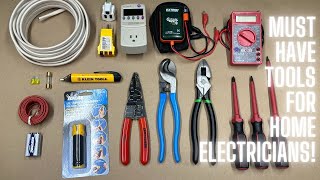 DIY Electricians Tools Essentials for Homeowners [upl. by Ydiarf]