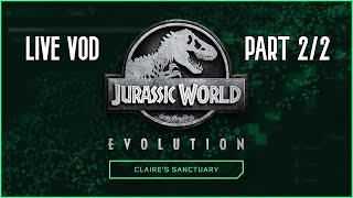 Claires Sanctuary  2  Jurassic World EVOLUTION [upl. by Wharton]