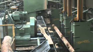 LOG BANDSAW  DOUBLE CUT [upl. by Marje]