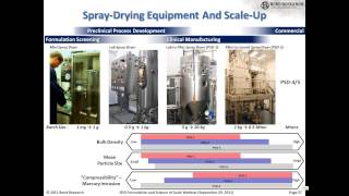 Spray Dried Dispersions Robust Formulation and Science of Scale from Preclinical to Launch [upl. by Gilberto]