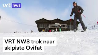 Belgische skipiste voor het eerst open [upl. by Eudosia398]