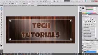 How to create glass effect in photoshop [upl. by Jordan]