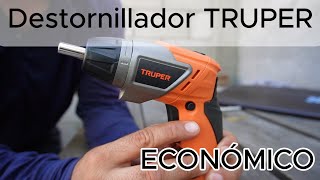 Destornillador TRUPER inalámbricoDESI36XECONÓMICO [upl. by Schapira]