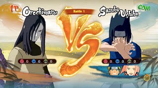 Orochimaru Vs Team 7 Genin  Naruto Storm 4  Road To Boruto [upl. by Donahue]