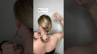 🥵YOU HAVE TO TRY THIS BRAIDED CLAW CLIP HACK TMRW hairstyle hair hairtutorial [upl. by Ytsirc241]