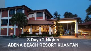 3 DAYS 2 NIGHTS ADENA BEACH RESORT KUANTAN  GERGASI PENYU  PAK SU STUFFED CRAB  MALAY FOOD [upl. by Batruk]