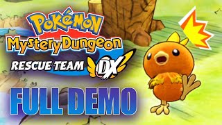 IM A TORCHIC NOW  Pokemon Mystery Dungeon Rescue Team DX  Full Demo 🔥 [upl. by Ahsoj]