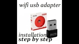 Install Alfa Wifi Adapter DriverInstall 80211n Usb Wireless DriverWindow78110TechYoutuber [upl. by Rothenberg292]