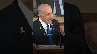 Netanyahu honors IDF hero in speech to US Congress [upl. by Sikram]