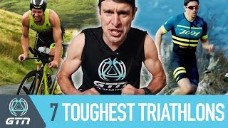 7 Toughest Triathlons In The World  The Hardest Endurance Events You Must Do [upl. by Nedyarb]