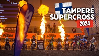 Tampere Supercross 2024  Racing gas bikes on an Ebike [upl. by Aretta41]